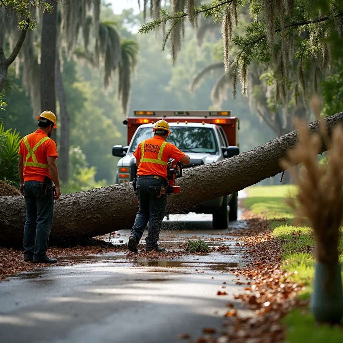 Storm debris clearing, emergency & storm damage tree service in St. Augustine, FL