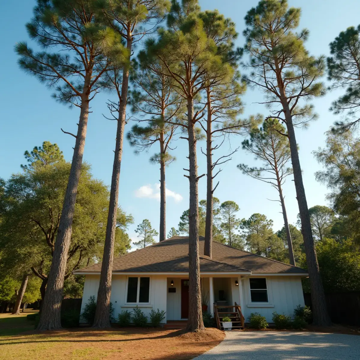 Slash and longleaf pine in Northeast Florida