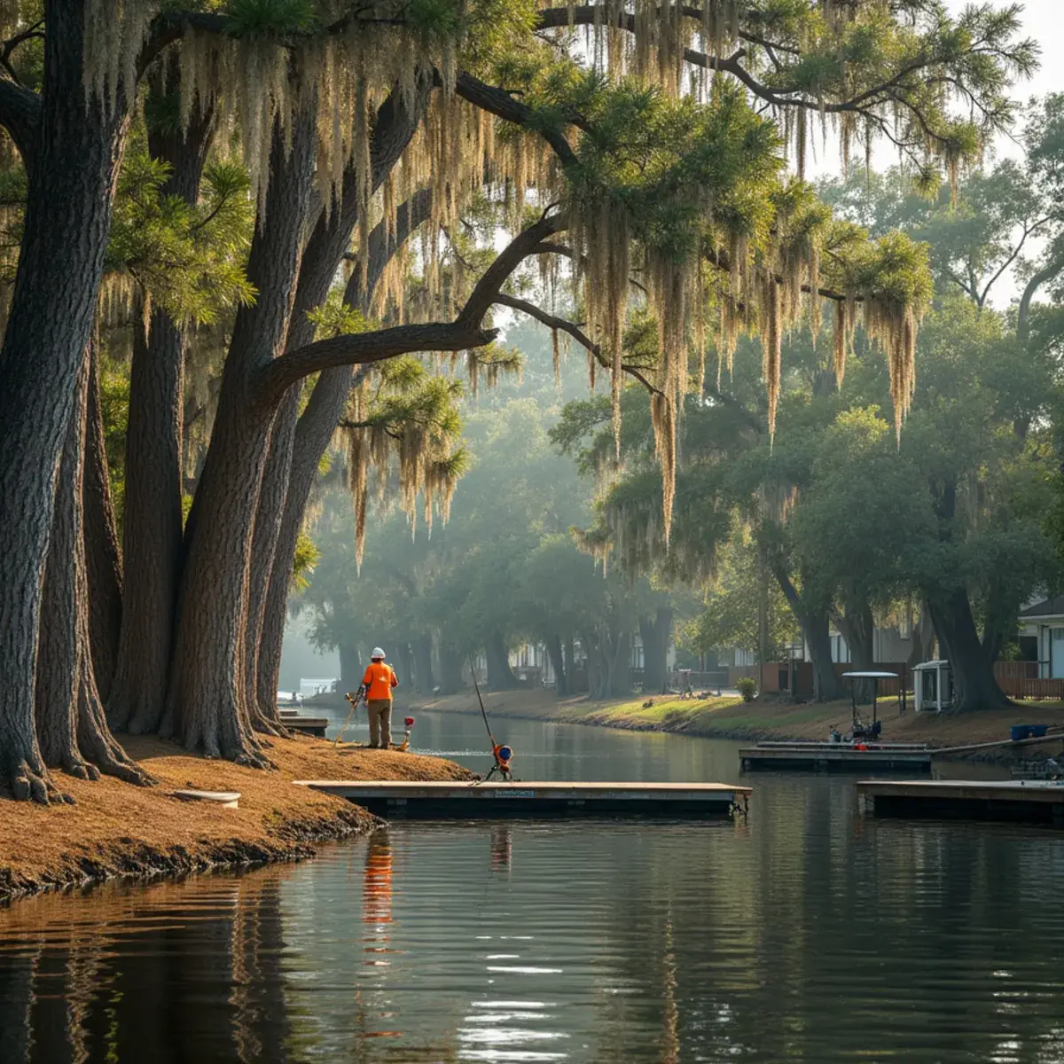 Doctors lake waterfront trees, tree service in Fleming Island, FL