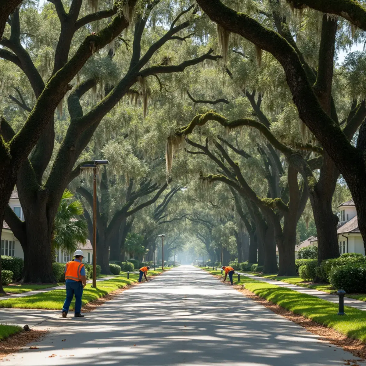 Established subdivision canopy, tree service in Julington Creek, FL