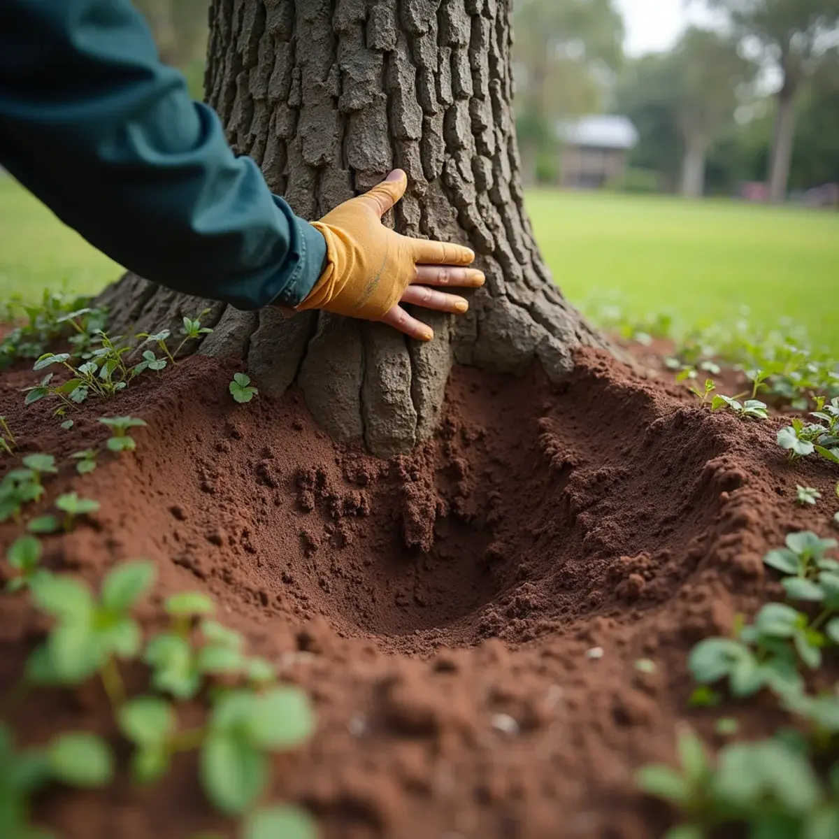 Buried root collar, tree service in Julington Creek, FL