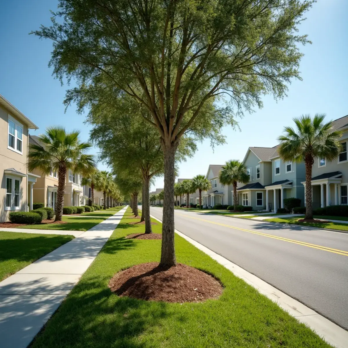Young trees new community, tree service in Nocatee, FL