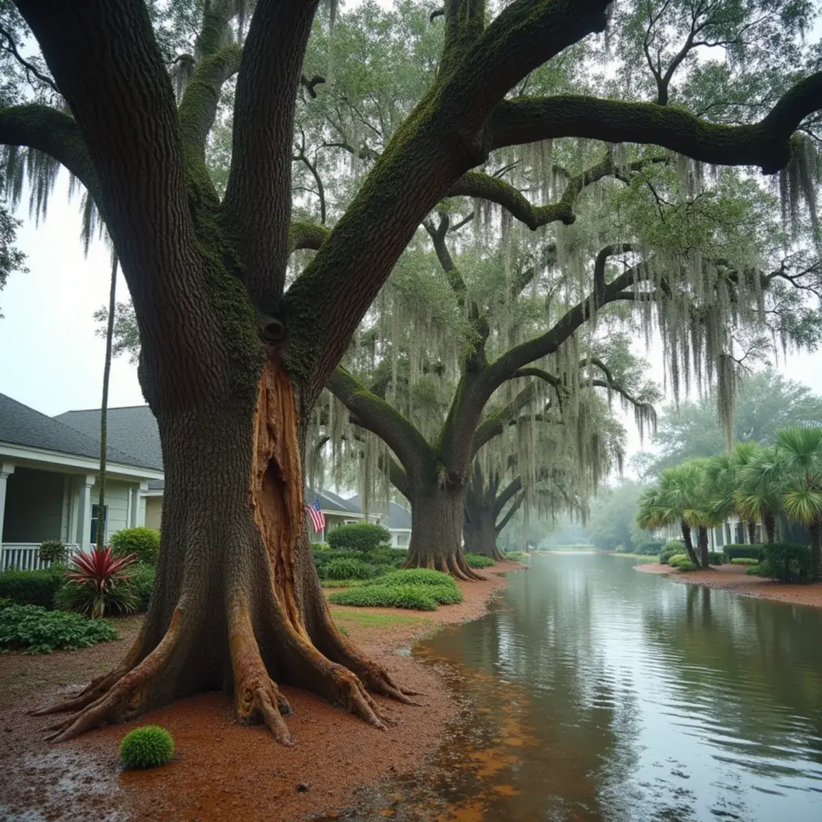 Flood drowned root decline, tree service in Palatka, FL