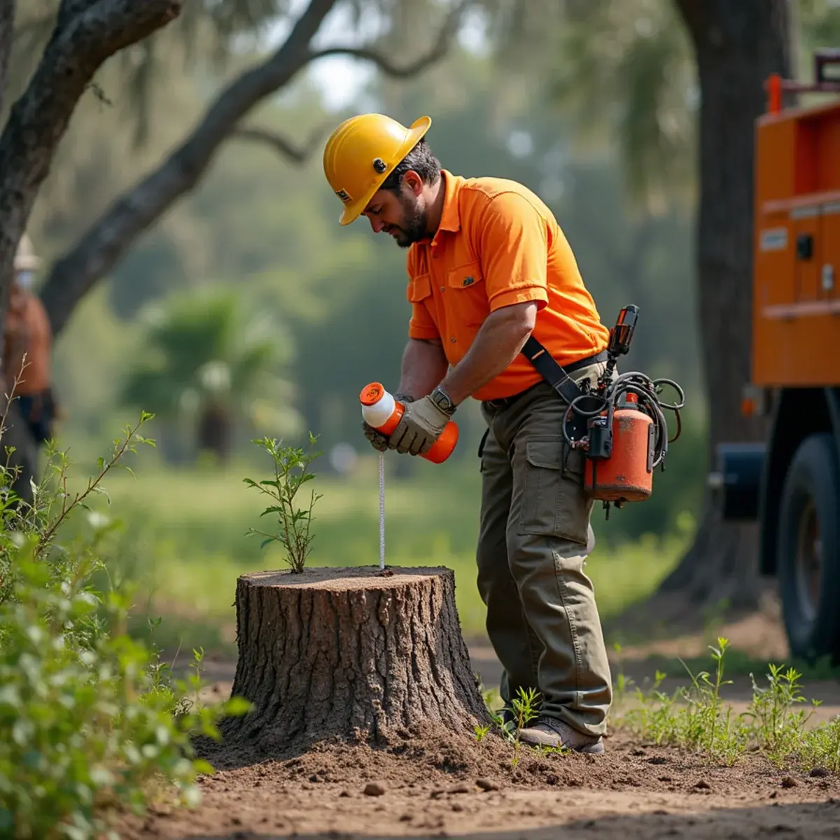 Invasive stump treatment, tree service in Switzerland, FL