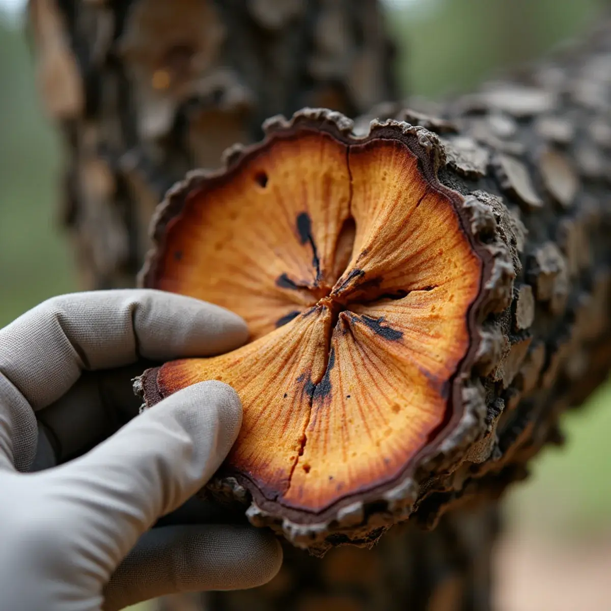 Bark peeled showing staining, tree disease & pest treatment in St. Augustine, FL
