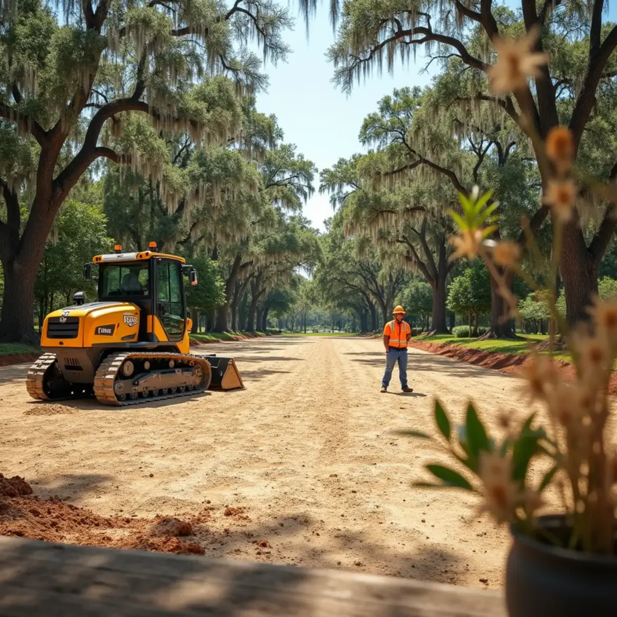 Cleared build pad, land & lot clearing in St. Augustine, FL