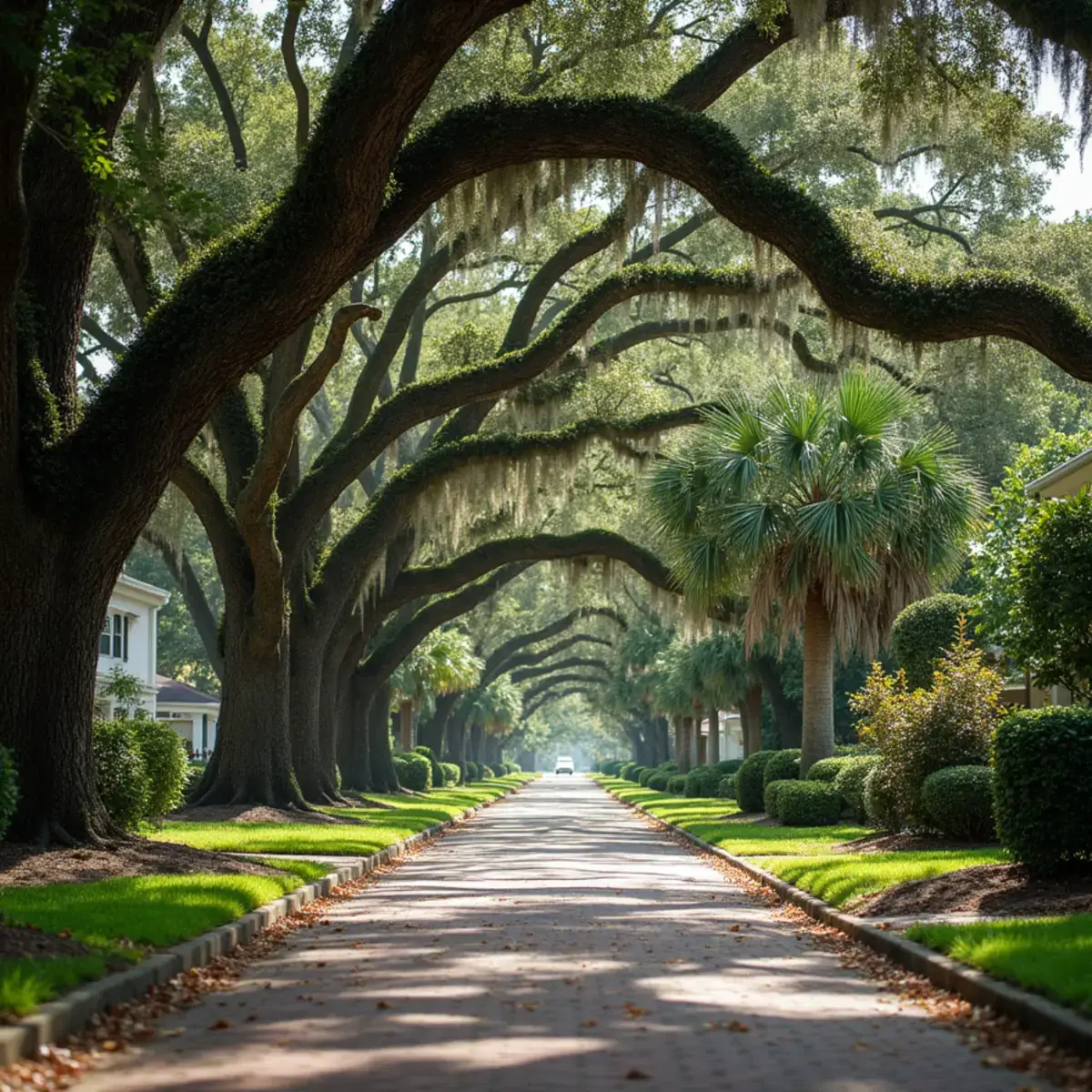 Older neighborhood canopy, tree service in Jacksonville, FL