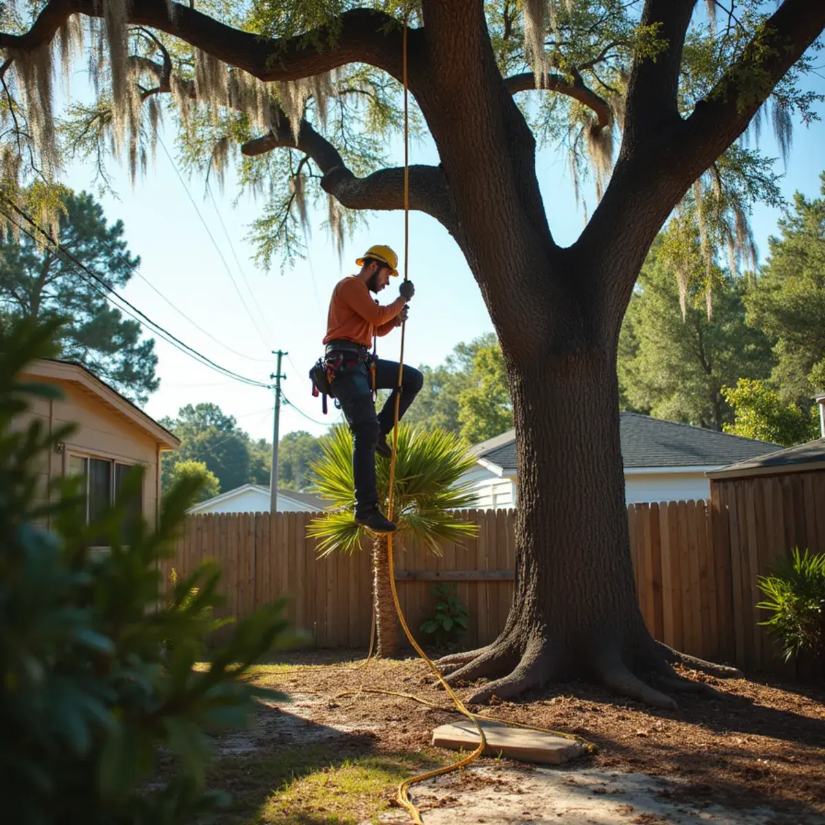 Urban rigging no drop zone, tree service in Jacksonville, FL